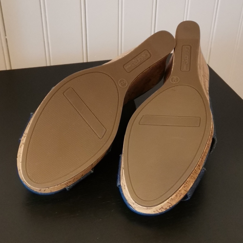 George wedge sandal size 9 - Picture 4 of 5